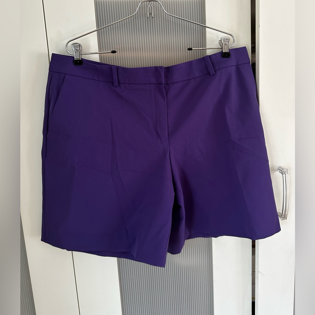 495 Purple Escada Shorts